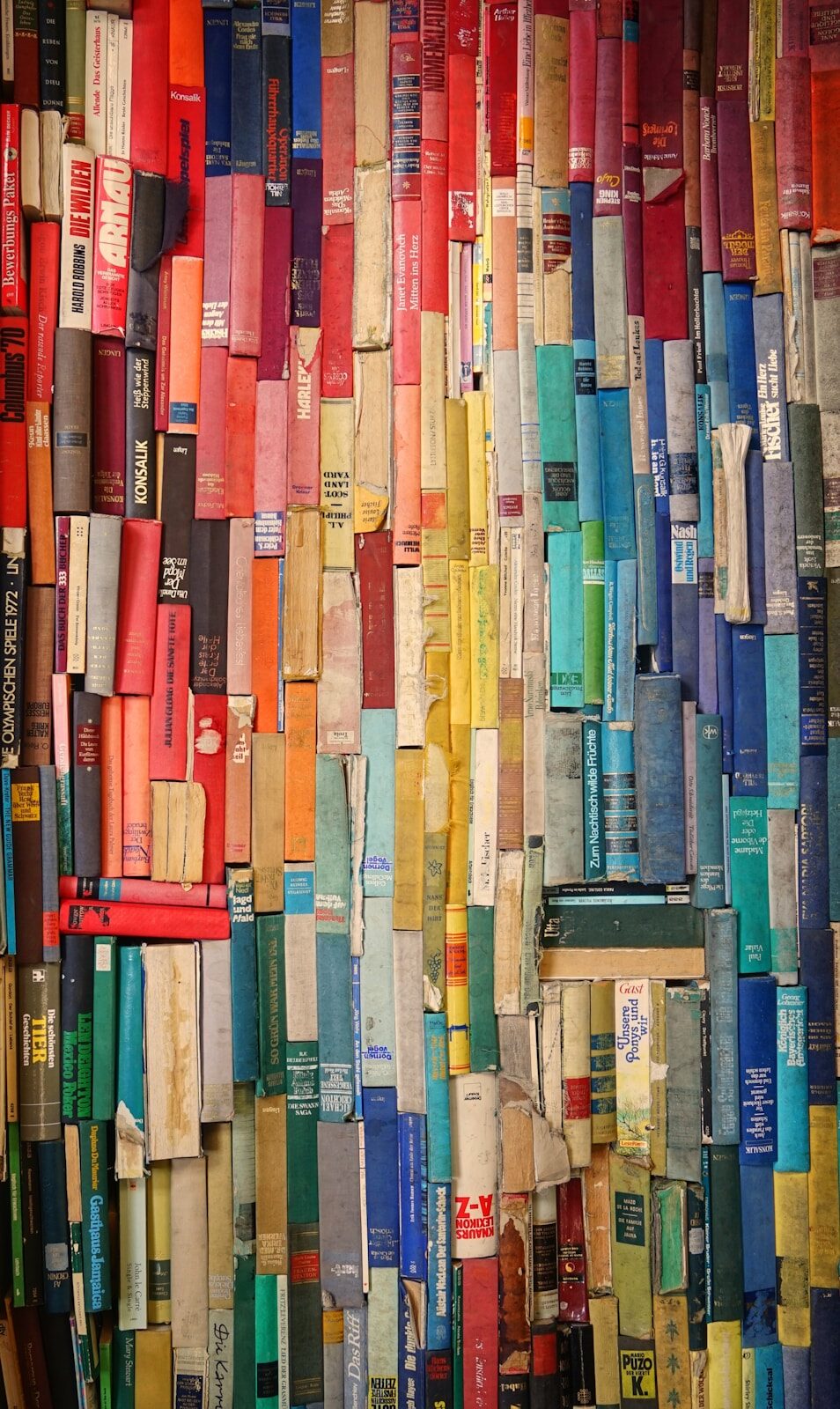 assorted-color filling book lot